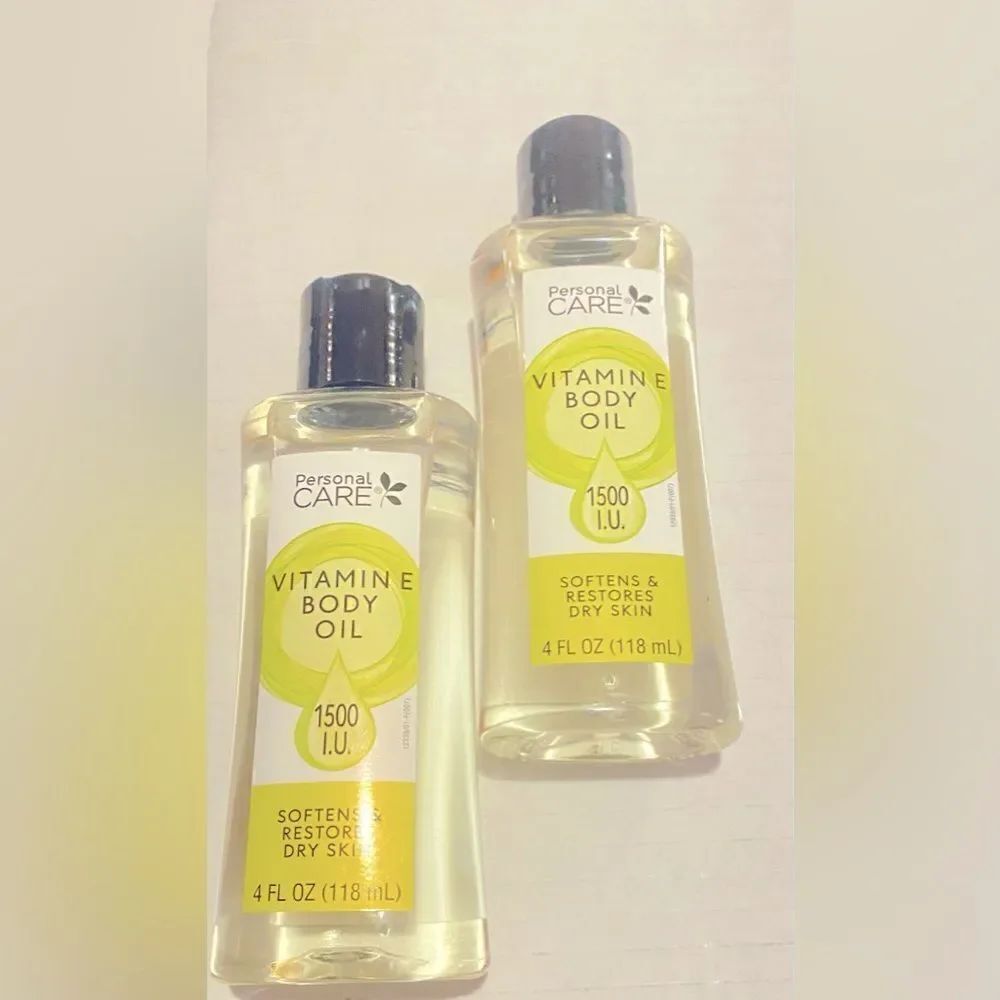 🛍️Personal Care Vitamin E Body Oil 1500 I.U.Softens & Restores Dry Skin 4FLOZ💥